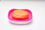 Shreeji Plastic Dove Soap Case - Pink
