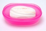Shreeji Plastic Softy Soap Case - Pink